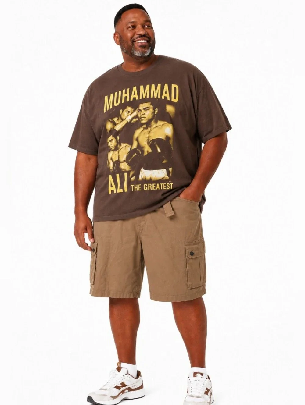 AEROPOSTALE Men's Tan Cargo Shorts - Utility Pocket Style - SIZE 42 NWT